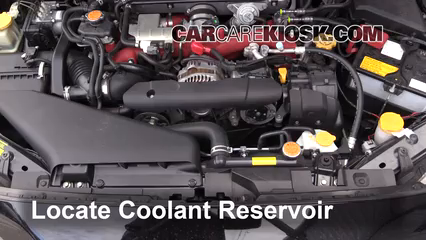 2016 Subaru WRX STI 2.5L 4 Cyl. Turbo Coolant (Antifreeze) Add Coolant